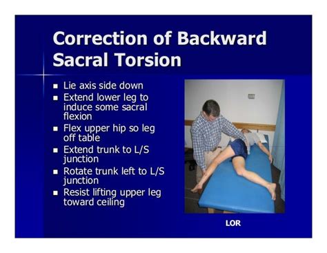 sacral torsion treatment